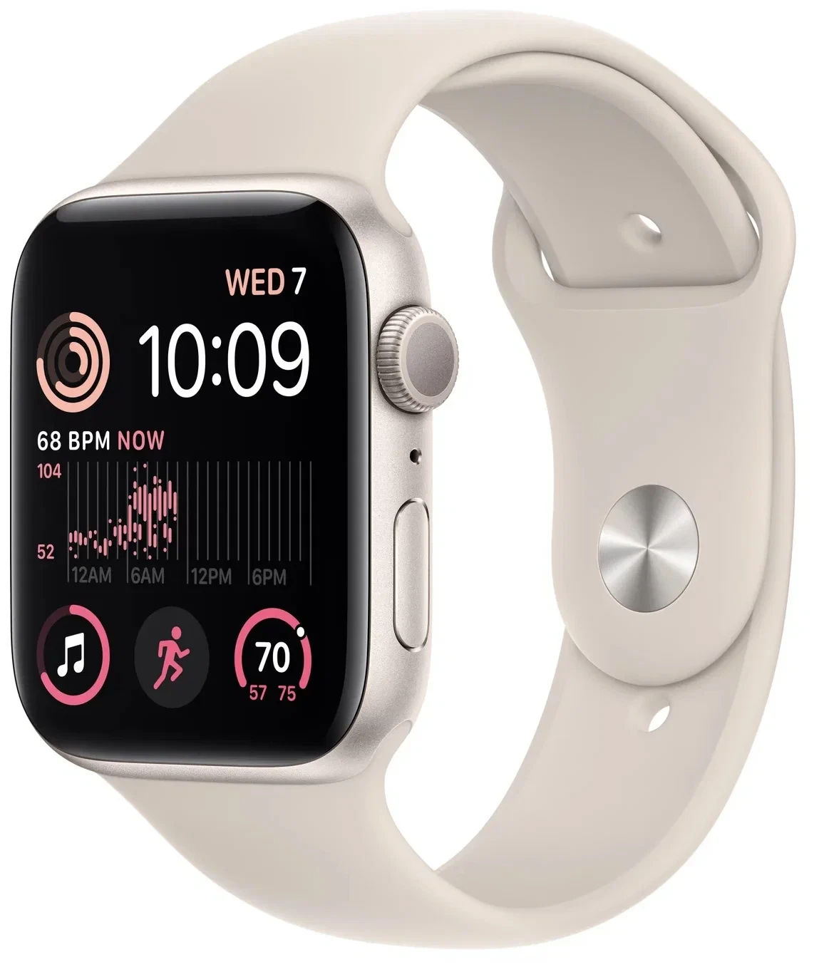 

Умные часы Apple Watch SE 2022 (A2723) 44мм сияющая звезда (MNJX3ZP/A)