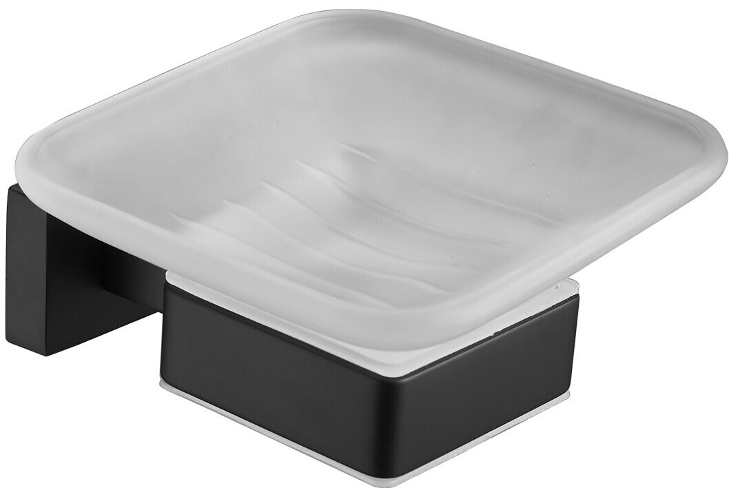 

Аксессуар для ванной Shevanik SG5103H черный Мыльница