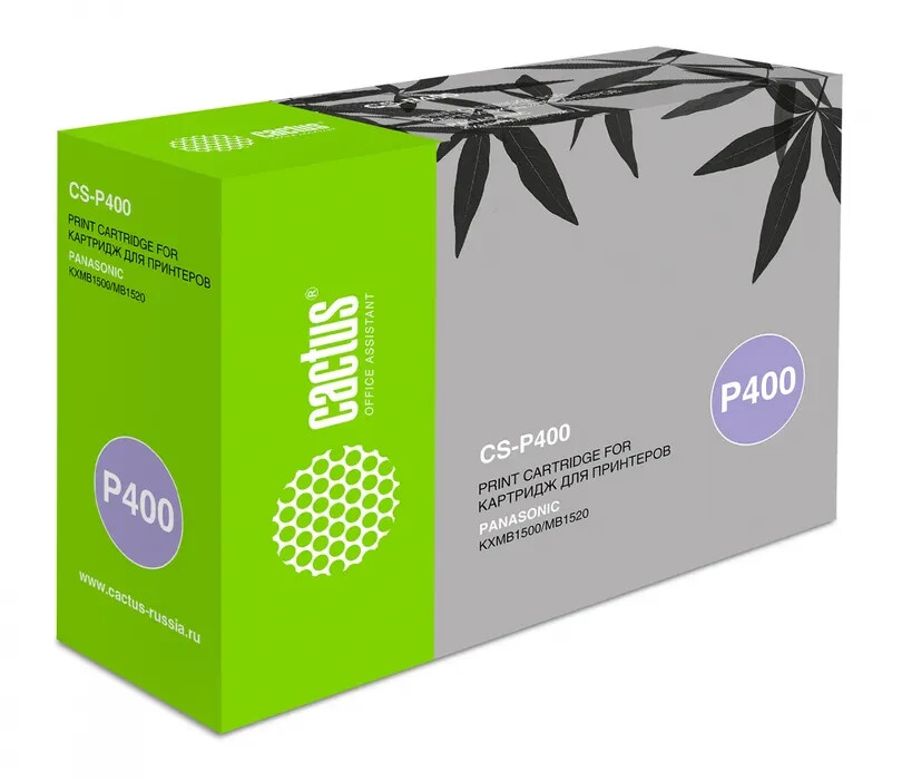 

Картридж Cactus CS-P400 KX-FAT400A7 черный