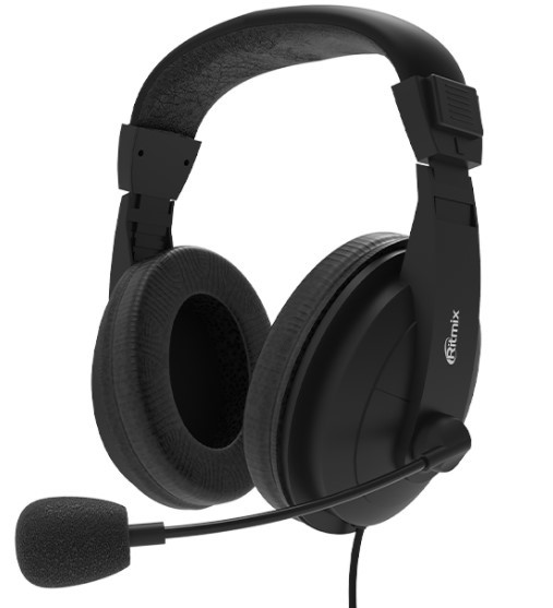 

Компьютерная гарнитура Ritmix RH-540M Black