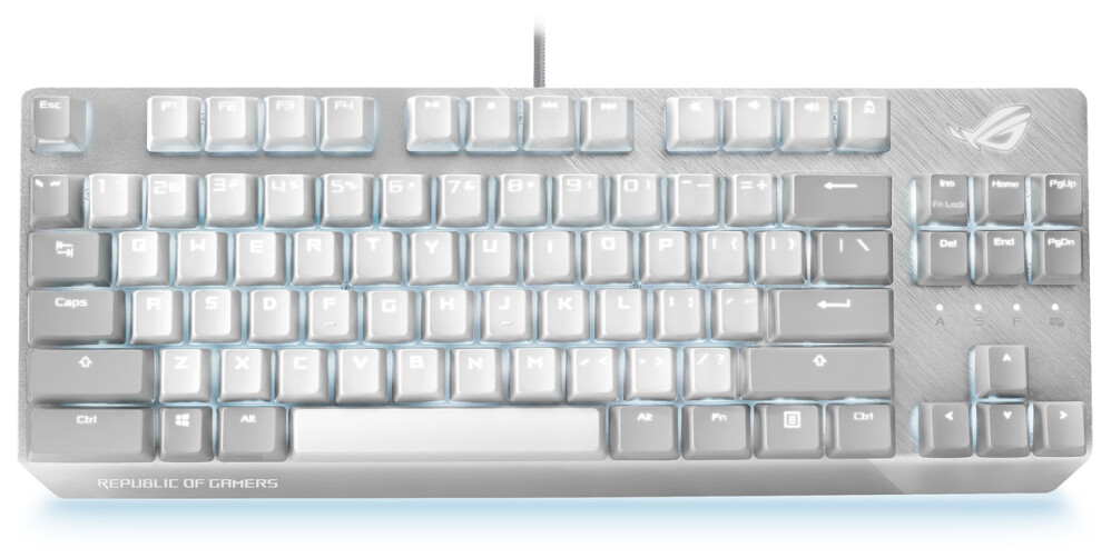 

Клавиатура ASUS ROG Strix Scope NX TKL ML белая (90MP02B6-BKRA00)