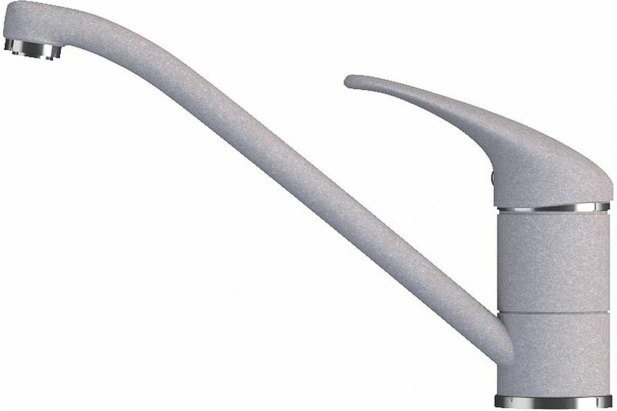 

Смеситель для кухни Tolero Низкий грей