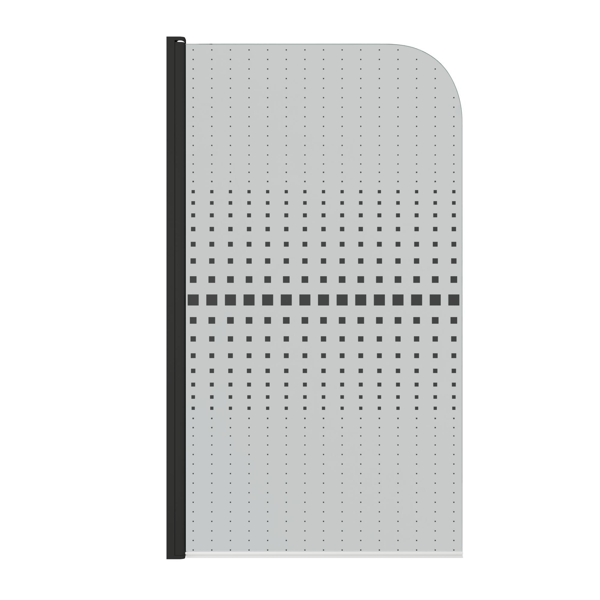 

Для ванны Bauedge Dream SB0002B черный Шторка 140х80