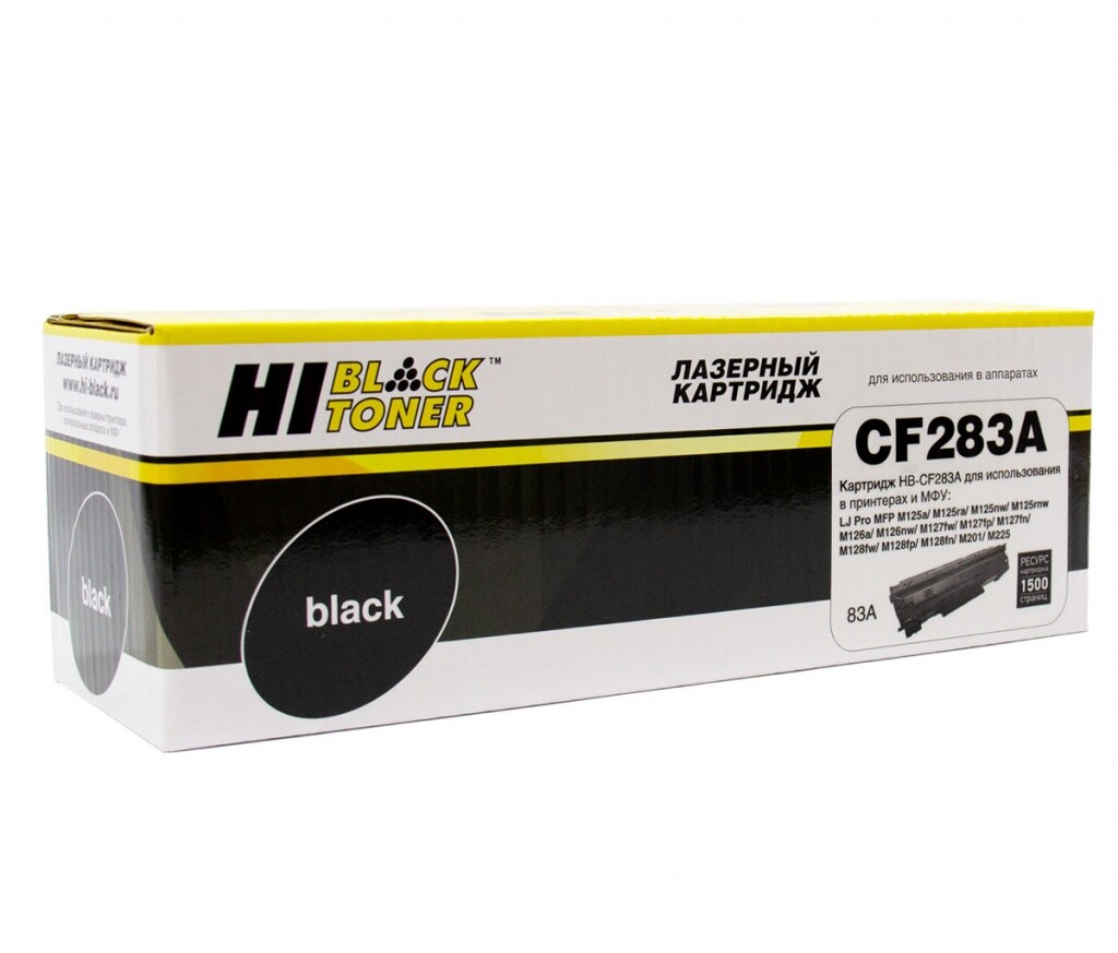 

Картридж Hi-Black N 83A (HB-CF283A)