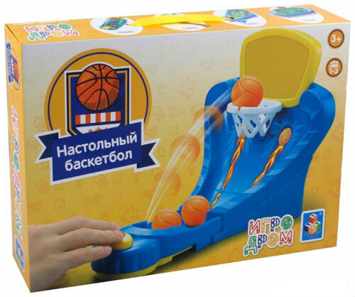

Настольная игра 1 TOY ИГРОДРОМ Настольный баскетбол (Т10823)