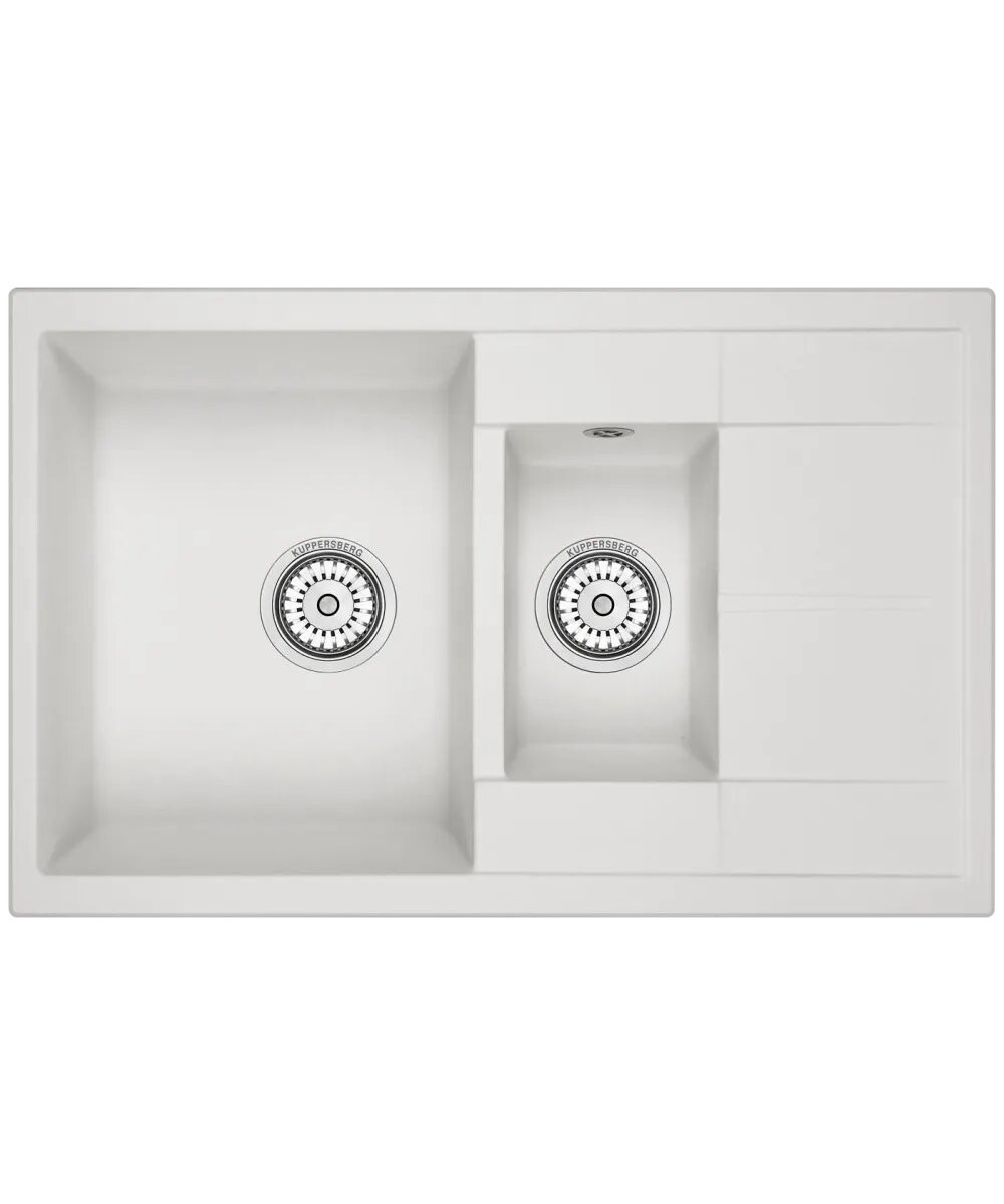 

Кухонная мойка Kuppersberg MODENA 60 NL 1,5B1D WHITE