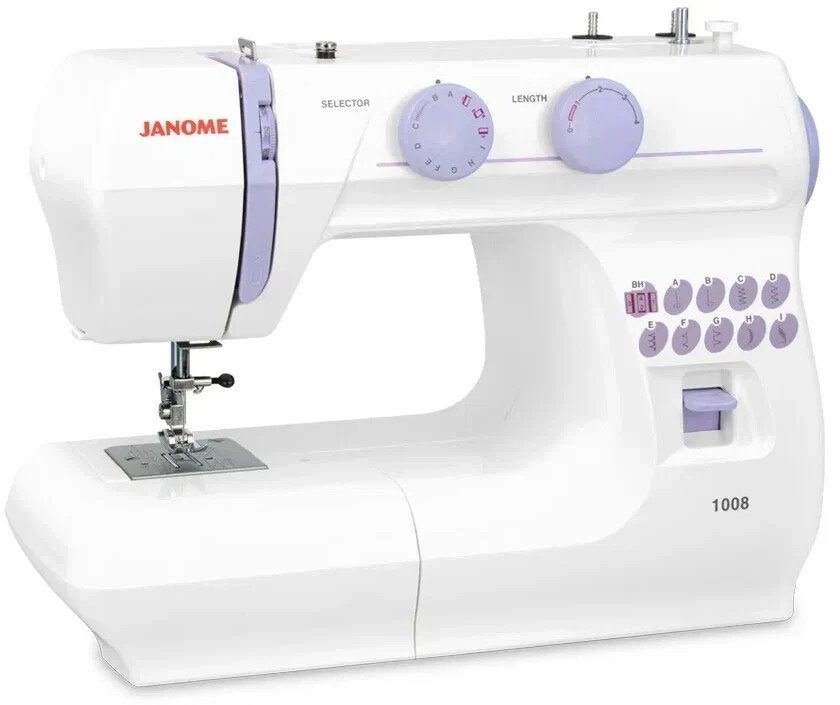 

Швейная машина Janome 1008 белый