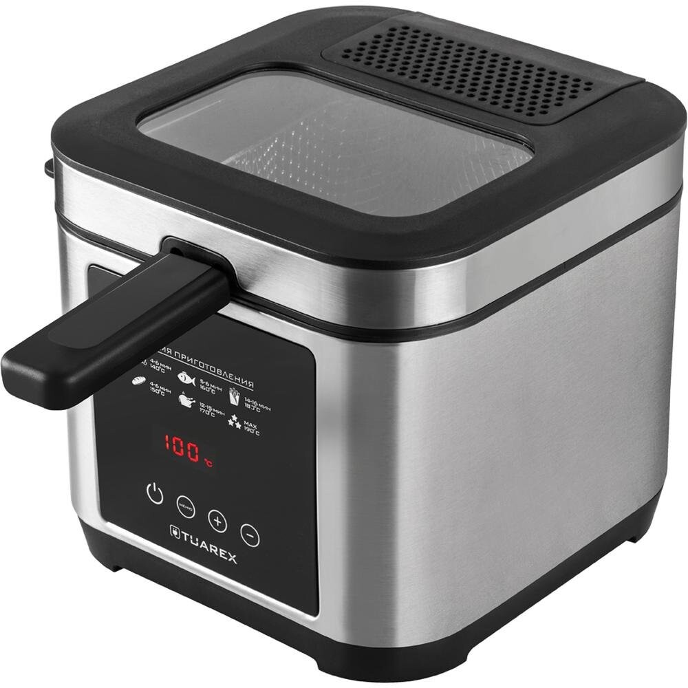 

Фритюрница Tuarex AG-3501 черный/стальной