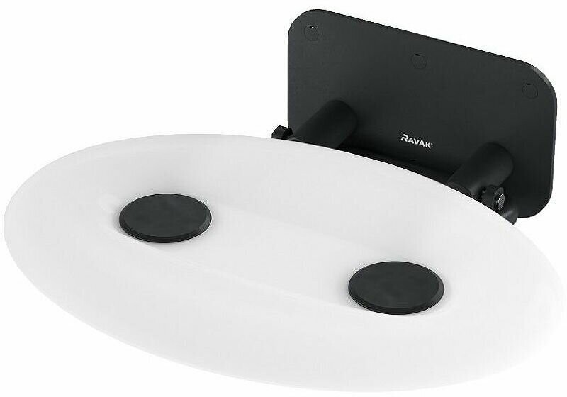 

Аксессуар для ванной Ravak OVO-P II OPAL/BLACK (B8F0000057) Универсальное сиденье