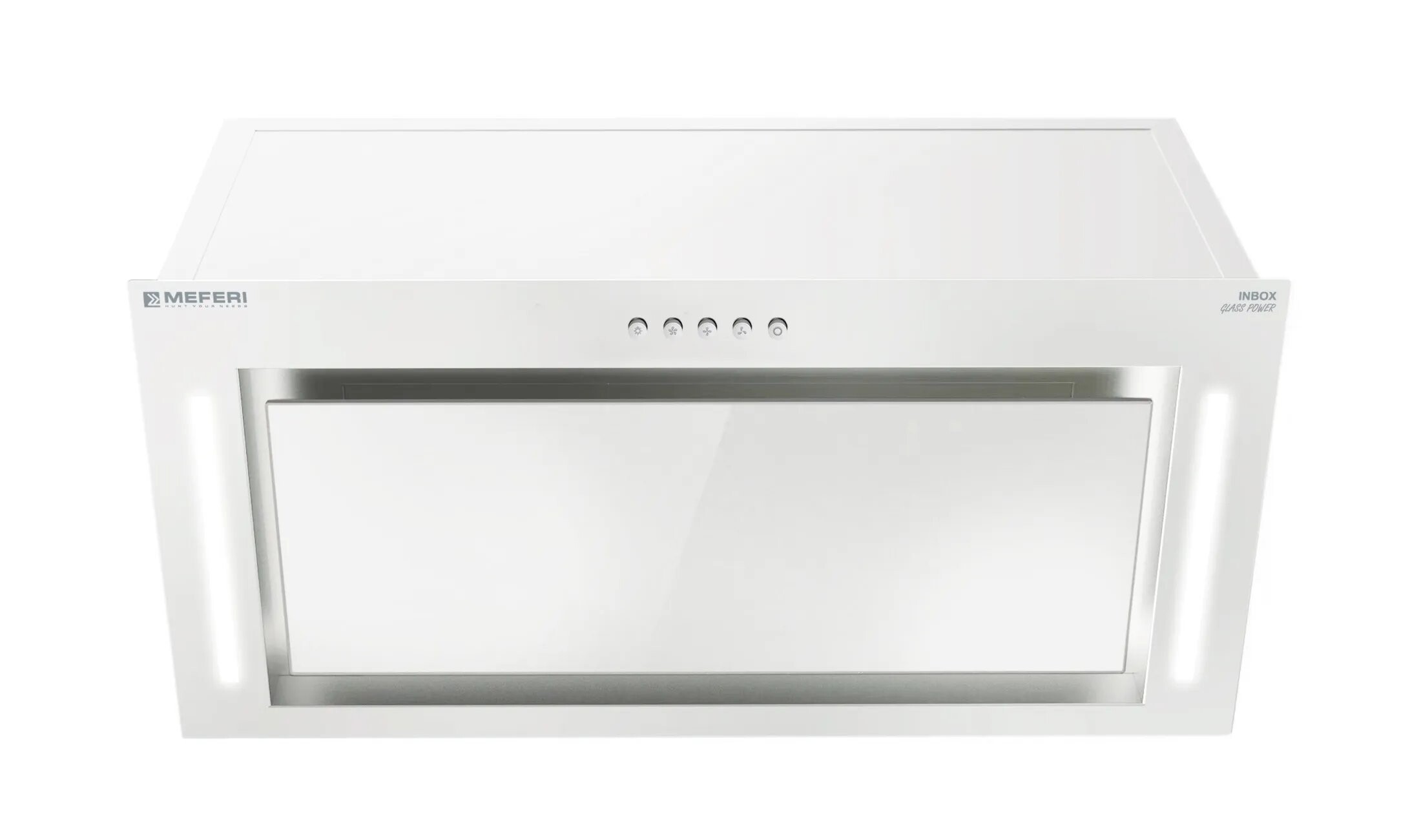 

Встраиваемая вытяжка Meferi INBOX60WH GLASS POWER