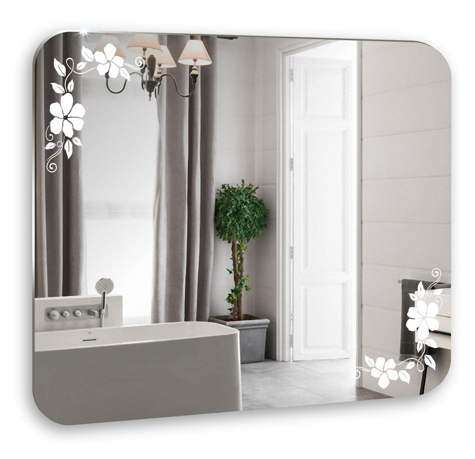 

Зеркало Silver Mirrors Блум 915*685мм (ФР-00002364)