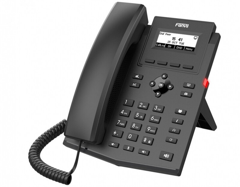 

VoIP-телефон Fanvil X301G черный