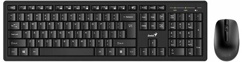 

Комплект мыши и клавиатуры Genius Smart KM-8200 черный