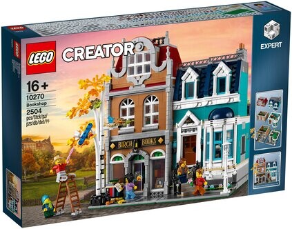 

Конструктор Lego Creator Книжный магазин, 2504 дет. (10270)