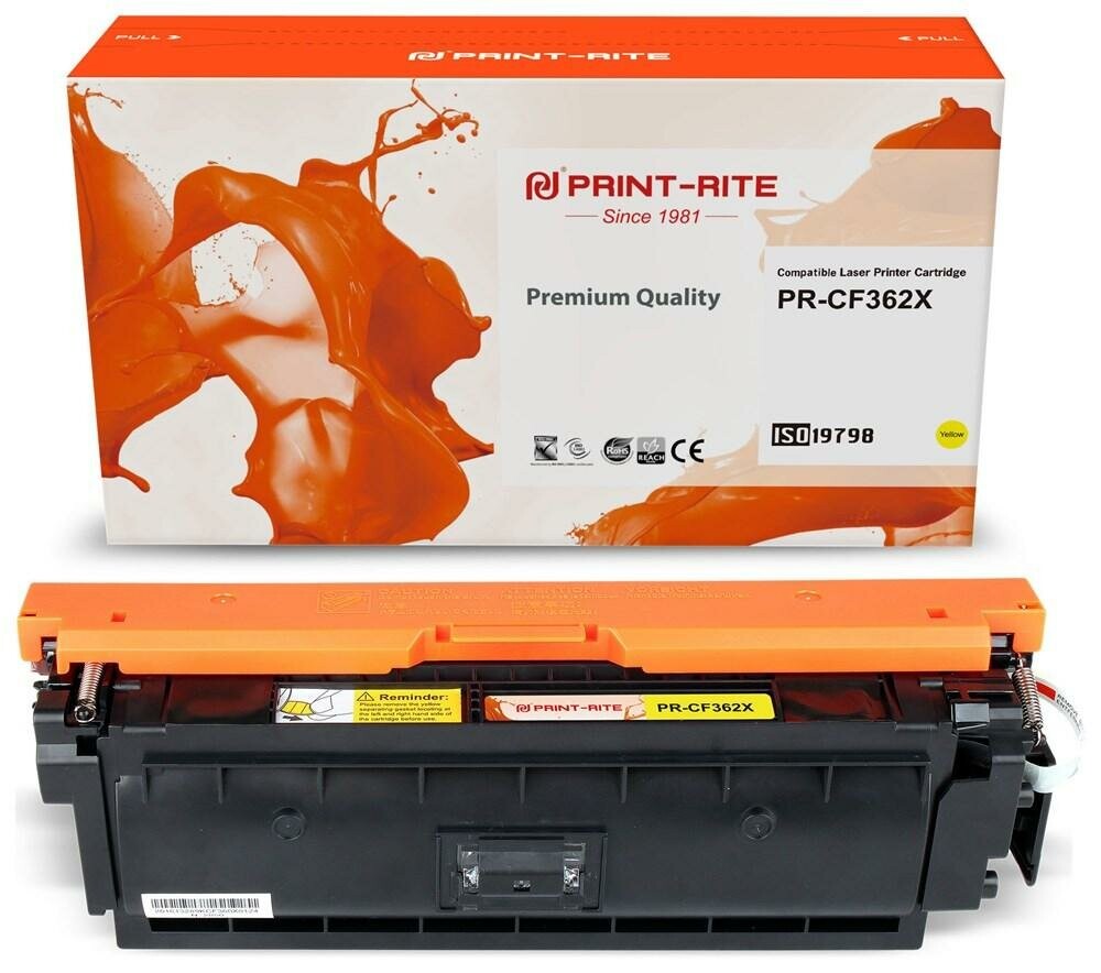 

Картридж Print-Rite PR-CF362X (CF362X/TRHGL9MPU1J) желтый