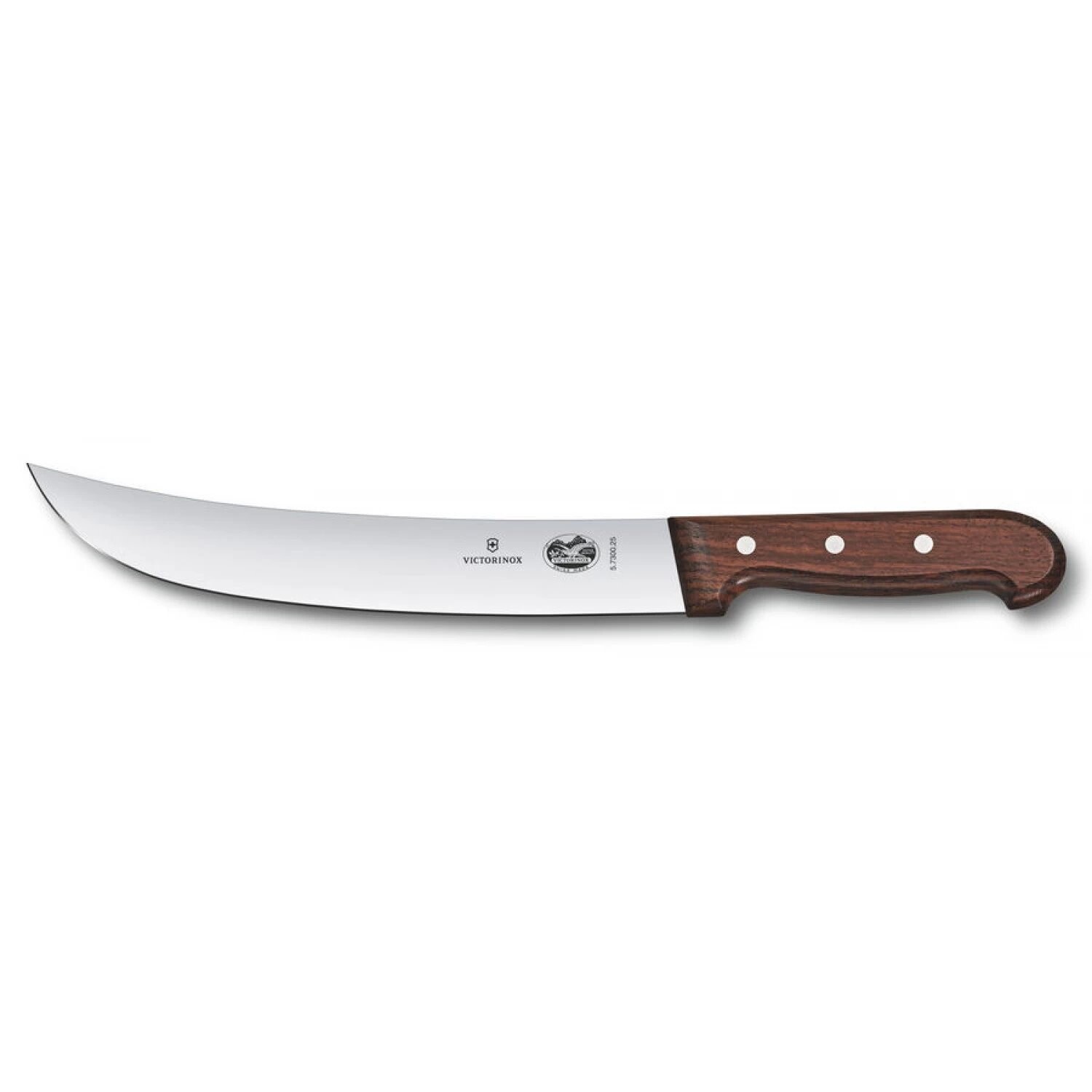 

Нож кухонный Victorinox Cimeter для стейка бордовый (5.7300.25)
