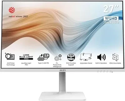 

Монитор MSI MD272QPW белый