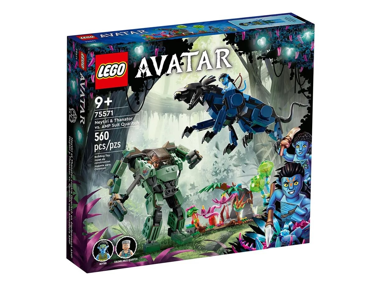 

Конструктор Lego Нейтири и Танатор против AMP-робота Куорича (75571)