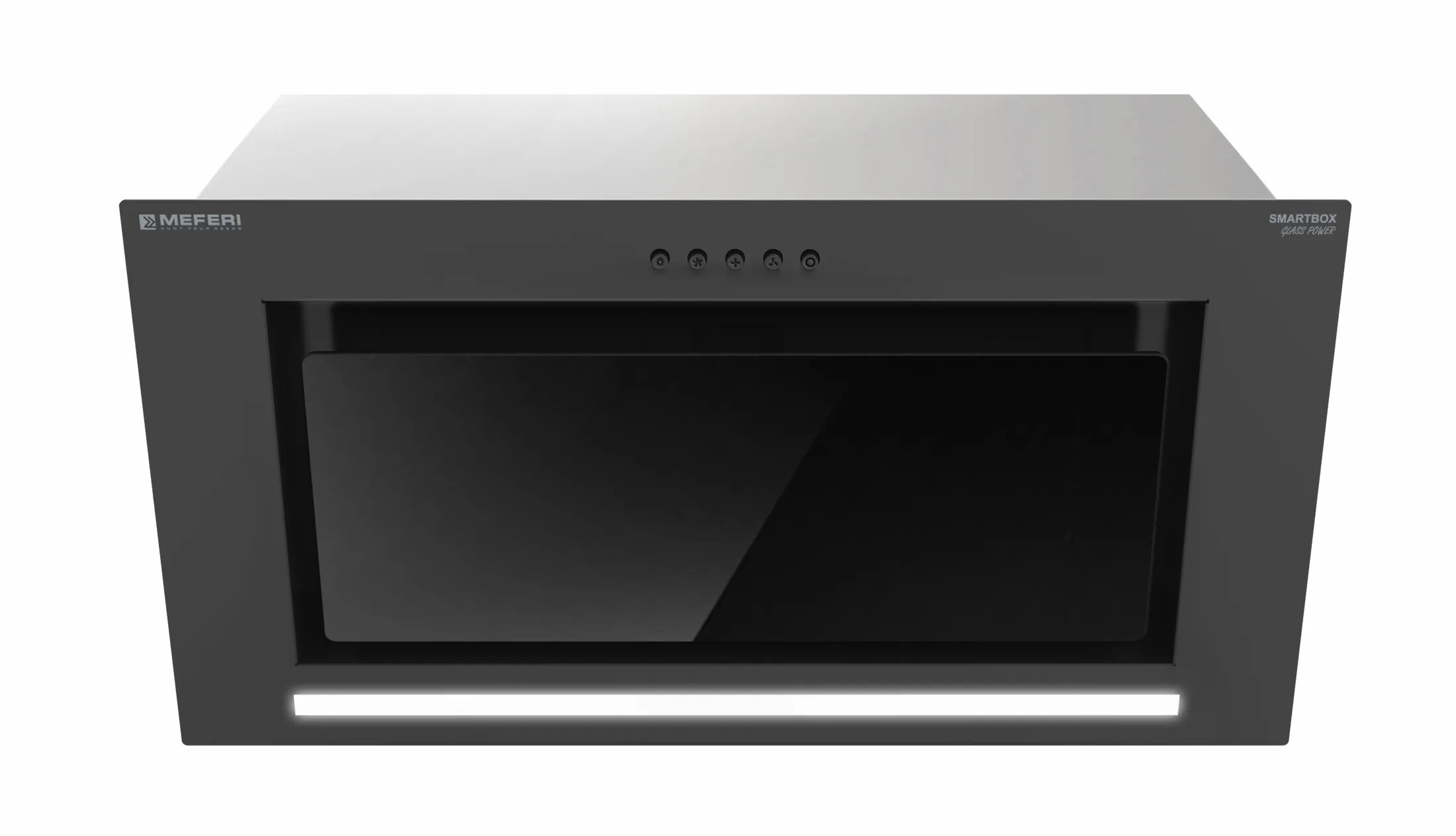 

Встраиваемая вытяжка Meferi SMARTBOX60BK GLASS POWER