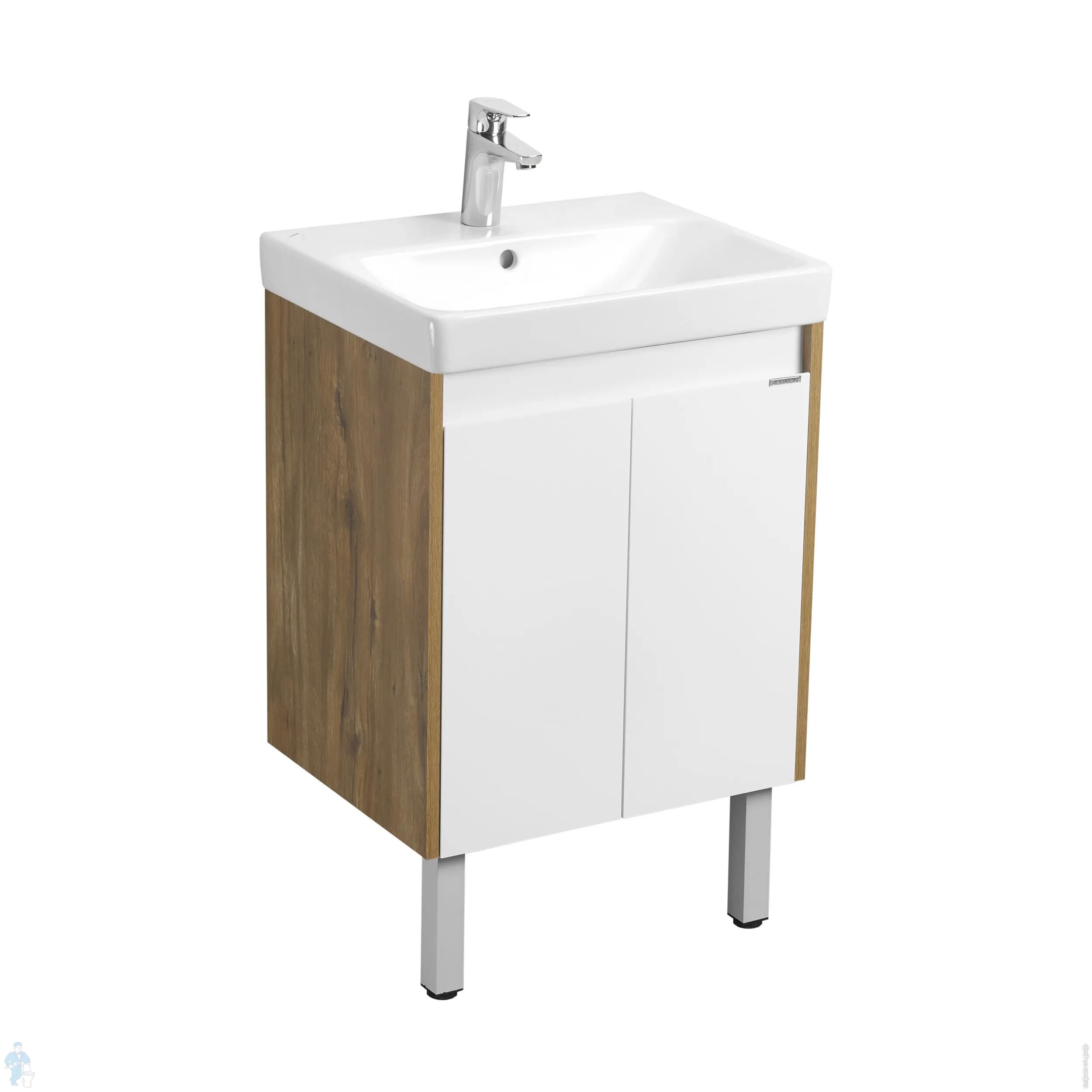 

Тумба Акватон Сканди Doors 55 Белый глянец/Дуб рустикальный (1A278801SDZ90)
