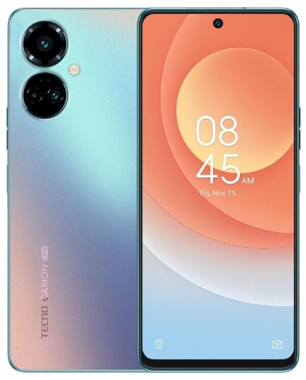 

Телефон Tecno Camon 19 Pro 8/128Gb Polar Blue