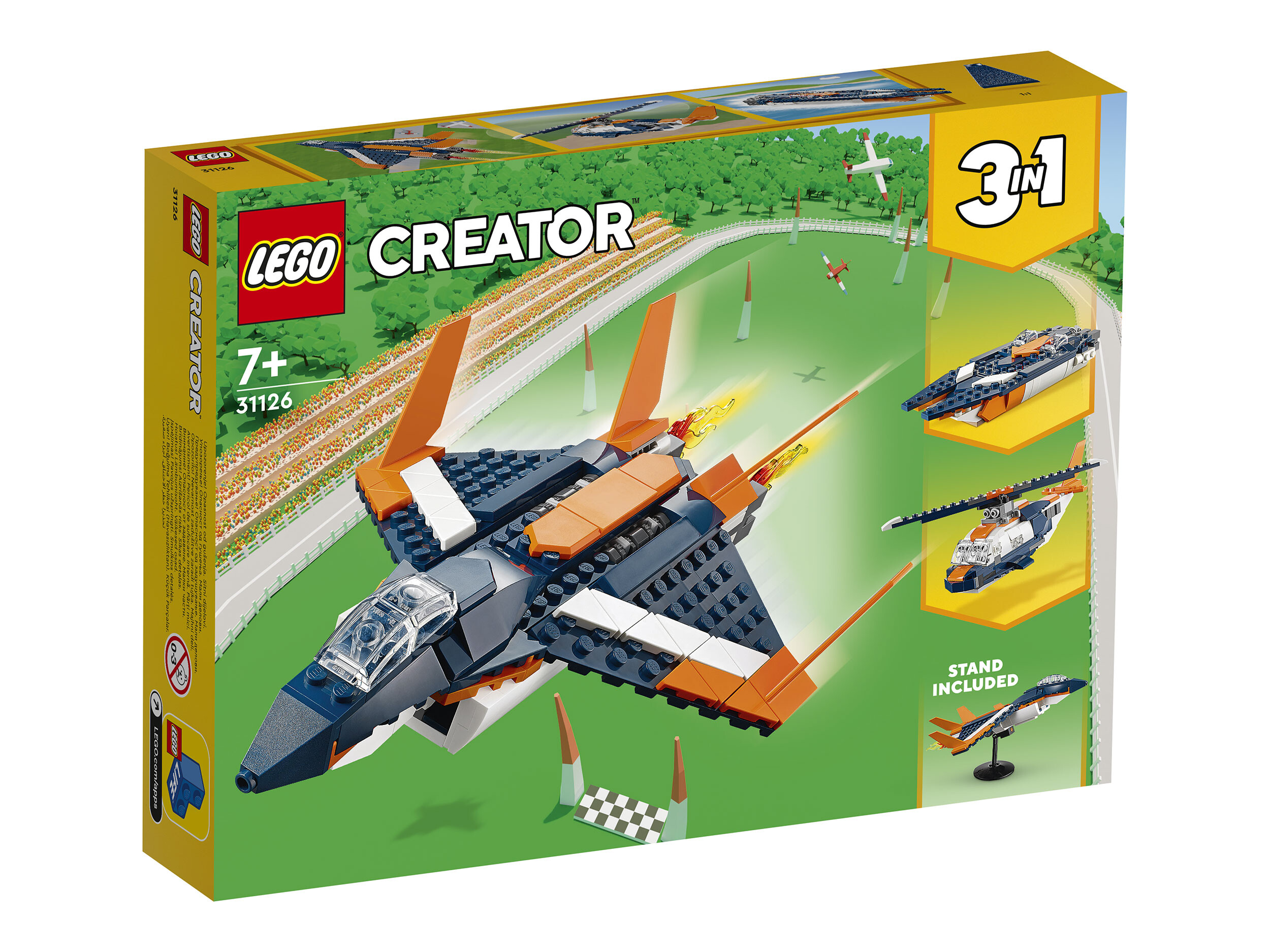 

Конструктор LEGO Creator Сверхзвуковой самолет (31126)