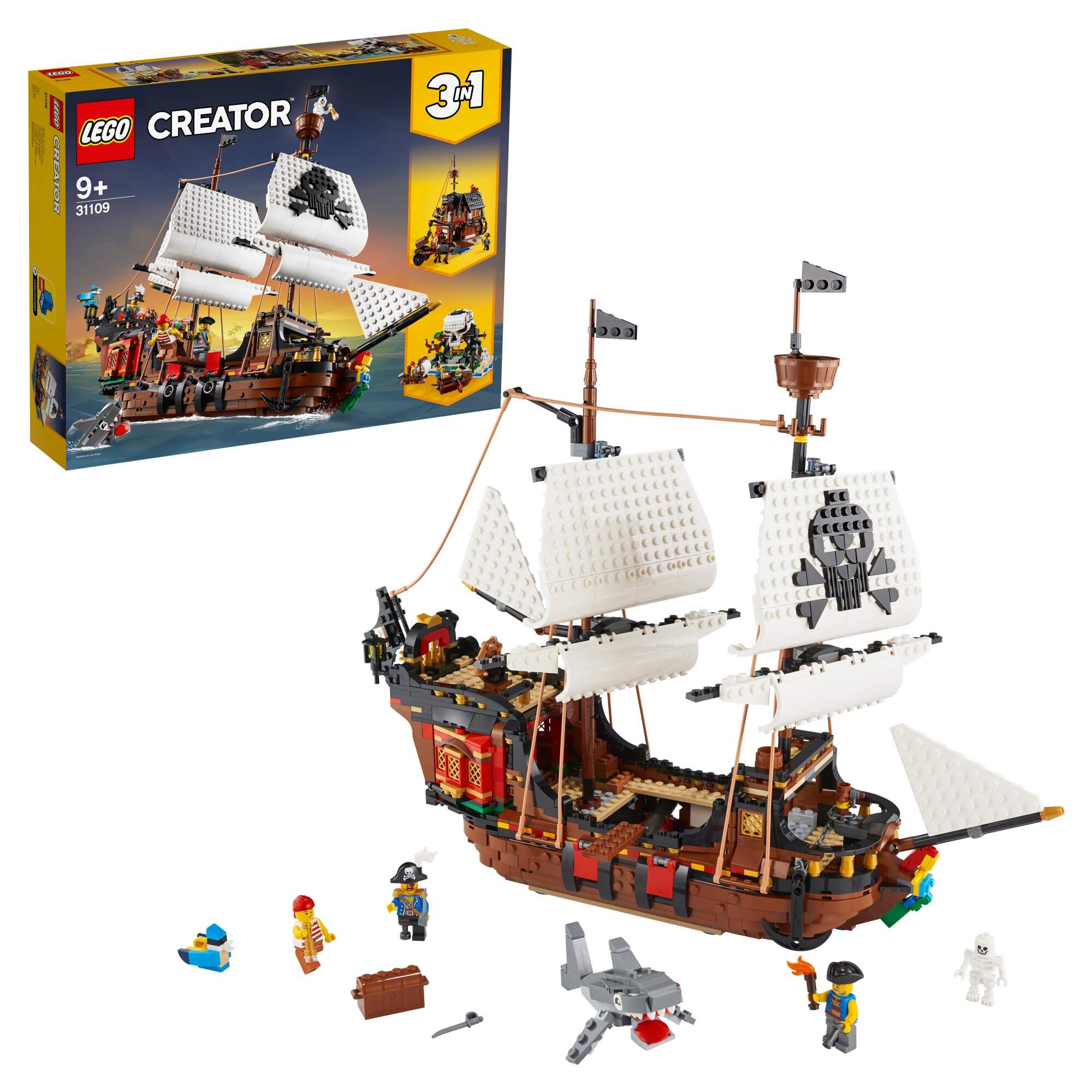 

Конструктор Lego Creator Пиратский корабль (31109)