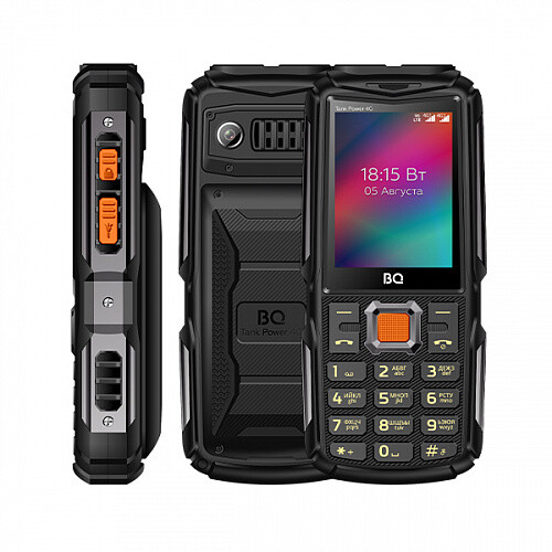 

Телефон BQ 2410L Tank Power 4G Black/Gunmetal