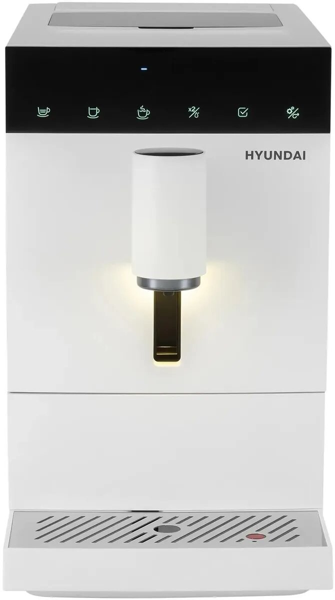 

Кофемашина HYUNDAI HAM-4400 белый/черный