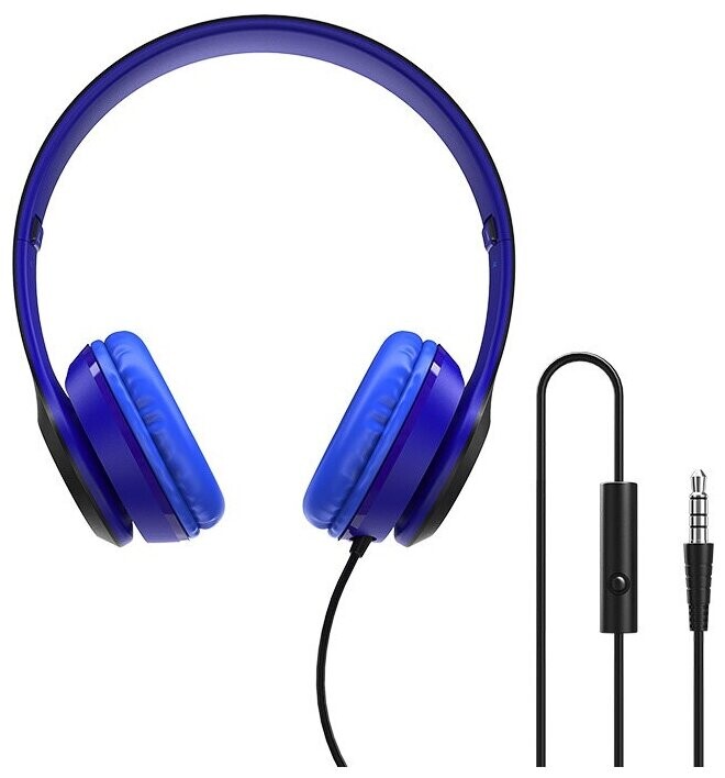 

Наушники Borofone BO5 Star Sound синий