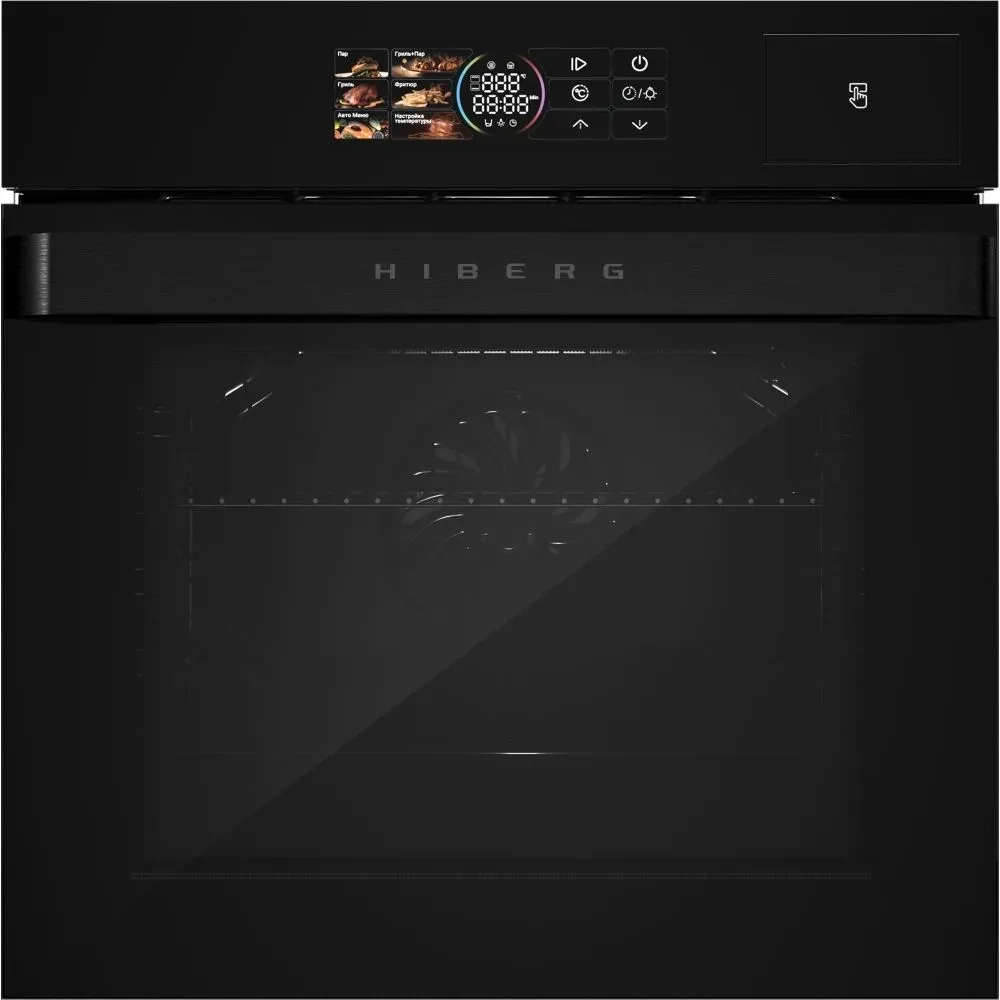 

Электрический духовой шкаф HIBERG S-VM 6415 B SMART