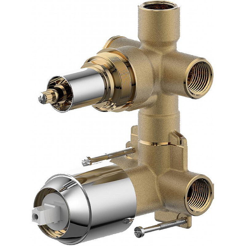 

Встраиваемая часть смесителя Bravat Built-in (D982CP-B-ENG)