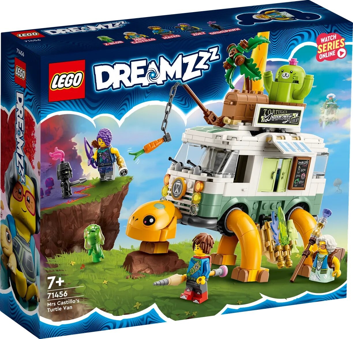 

Конструктор Lego Dreamzzz Фургон-черепаха миссис Кастильо (71456)