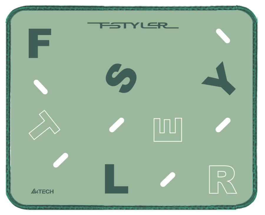 

Коврик для мыши A4Tech FStyler FP25 зеленый (250x200x2мм)