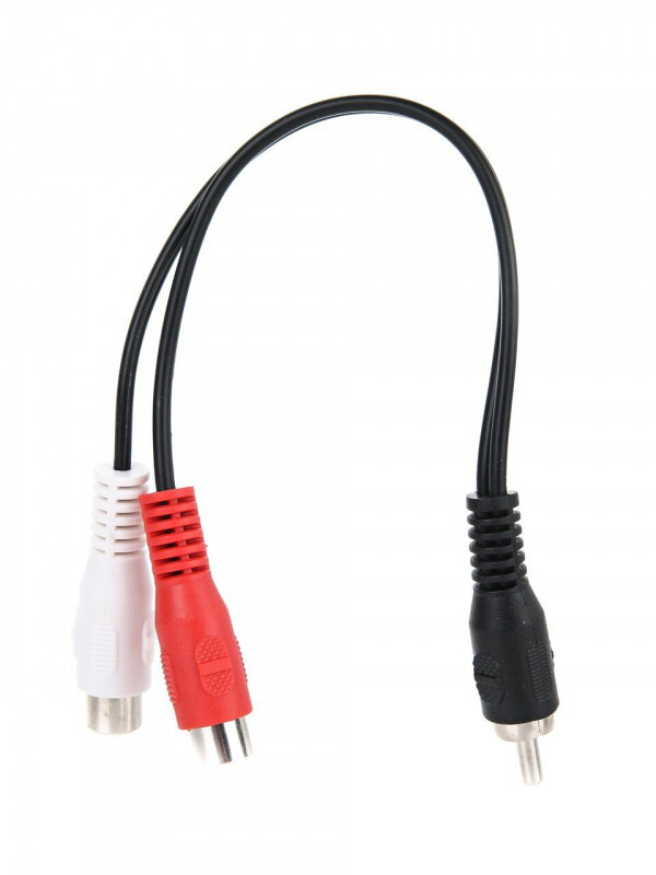 

Кабель Telecom Audio 1RCA-2RCA M-F 0.2M (TAV4954-0.2M)