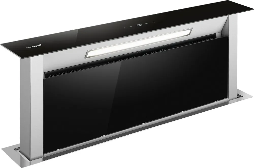 

Встраиваемая вытяжка Weissgauff Down Draft 900 Touch Inverter Black