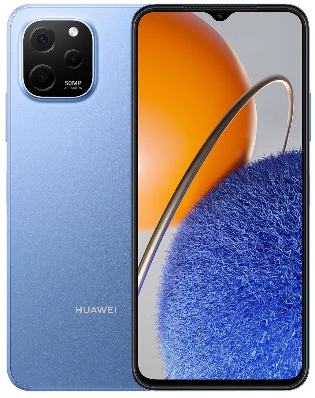 Телефон Huawei Nova Y61 6/64Gb Blue (EVE-LX9N/51097NYA), телефоны