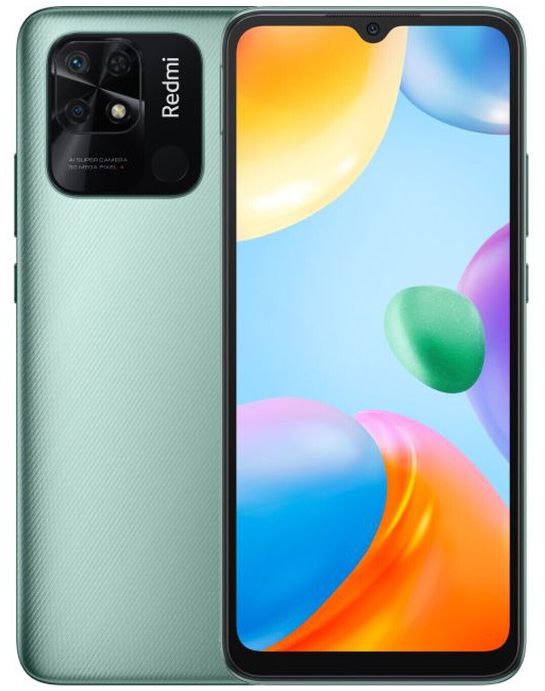 

Телефон Xiaomi Redmi 10C 3/64Gb Mint Green