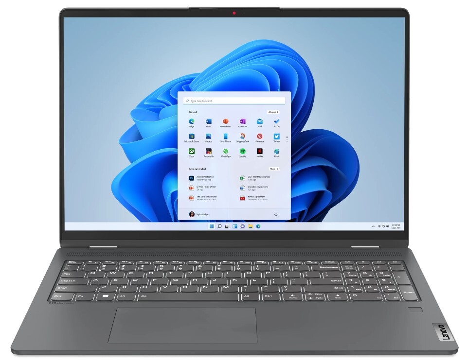 

Ноутбук Lenovo IdeaPad Flex 5 16ALC7 Win11Home grey (82RA003VRU)