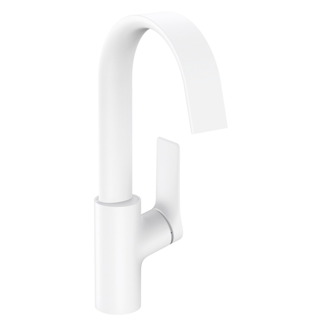 

Смеситель для раковины Hansgrohe Vivenis 75030700 матовый белый