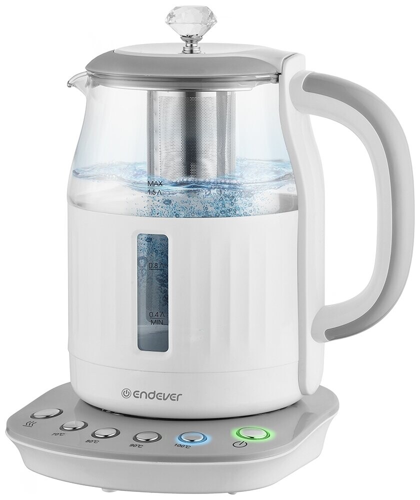 

Чайник Endever Skyline KR-364G белый