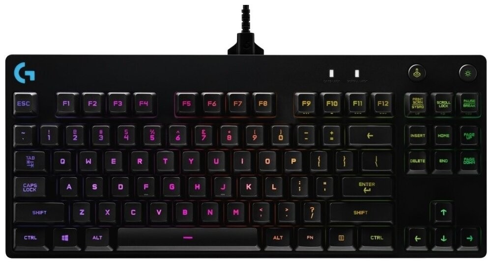 

Клавиатура Logitech Gaming Pro USB черный (920-009393)
