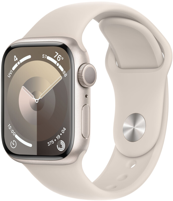

Умные часы Apple Watch Series 9 (A2978) 41мм сияющая звезда (MR8T3LL/A)