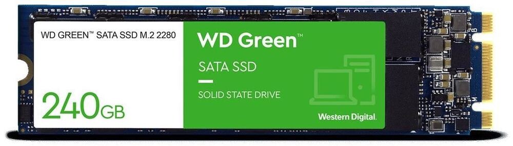 

SSD накопитель Western Digital SATA2.5 240GB SLC GREEN (WDS240G3G0B)