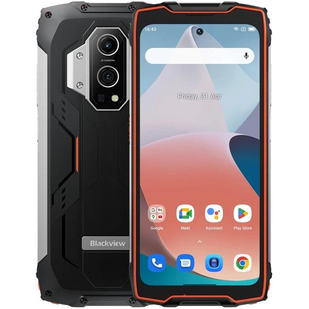 

Телефон Blackview BV9300 LASER 12/256GB orange