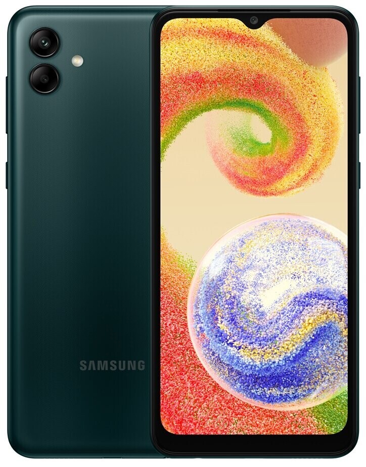 

Телефон Samsung Galaxy A04 3/32Gb Green (SM-A045)