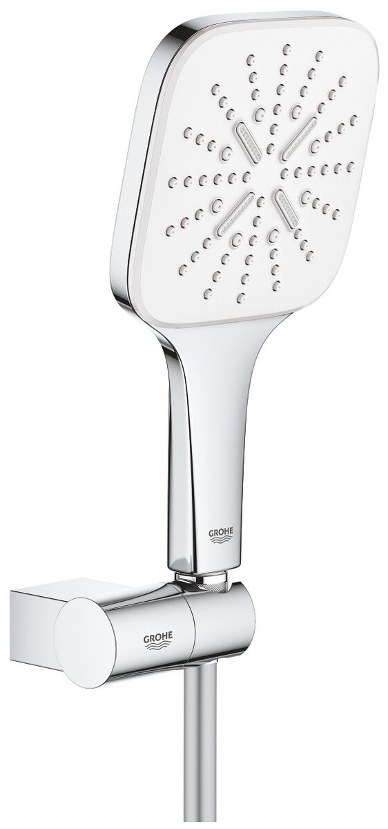 

Душевой гарнитур Grohe SmartActive Cube 26588LS0 белая луна