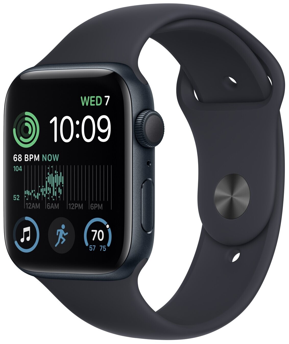 

Умные часы Apple Watch SE 2022 A2723 44мм темная ночь (MNTG3LL/A)