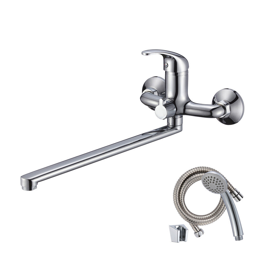 

Смеситель для ванны WesnaArt LISTOK LIS01-320 хром