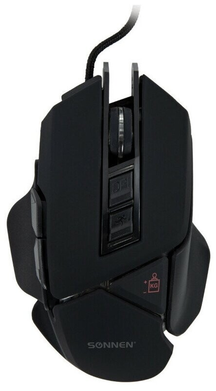 

Компьютерная мышь SONNEN Q10 черная (513522)